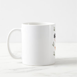 Cat Mum High Five Mug – Cute Paw Print Gift for Ca