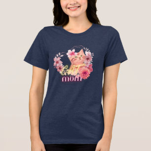 Cat mum humour t-shirt - funny quote tee for women