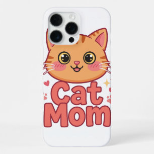 Cat Mum iPhone 16 Pro Max Case