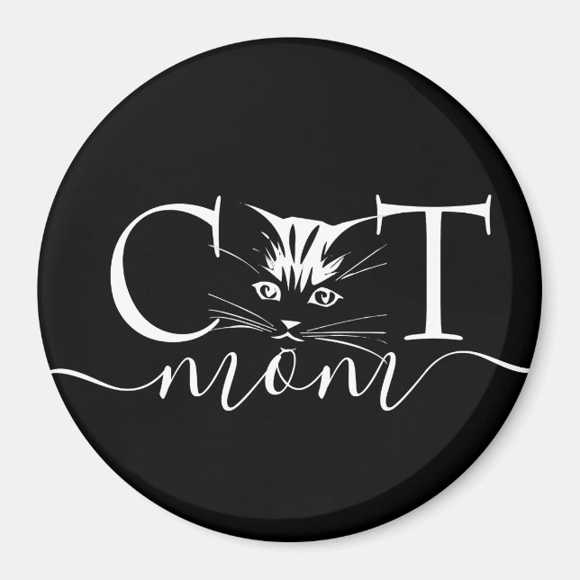 Cat mum Magnet (Front)