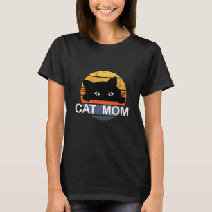 Cat Mum Mother Lover Mum Kitty Cute Funny Meow T-Shirt