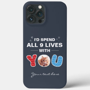 Cat Mum Mothers Day Gag Pet Photo Custom iPhone 13 Pro Max Case