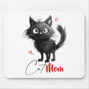 Cat Mum Mothers Day Gifts Mouse Pad