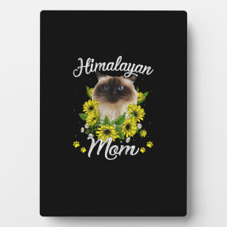 Cat Mum Mother's Day Gifts Sunflower Himalayan Mum Plaque