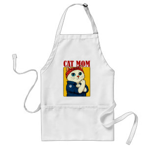 Cat Mum Mothers Day Standard Apron