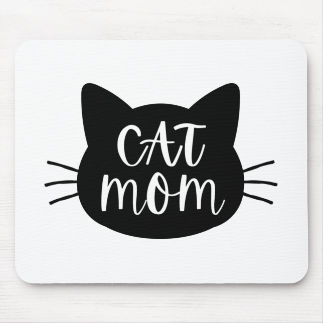 Cat Mum Mouse Pad (Front)