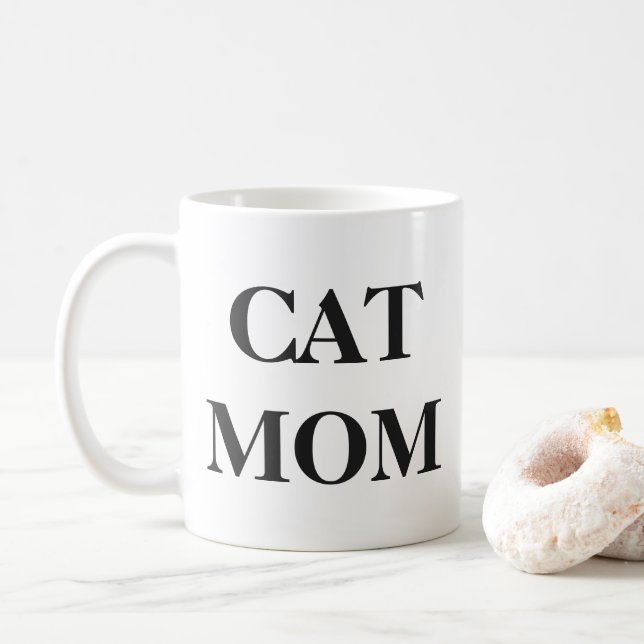 Cat Mum mug (With Donut)