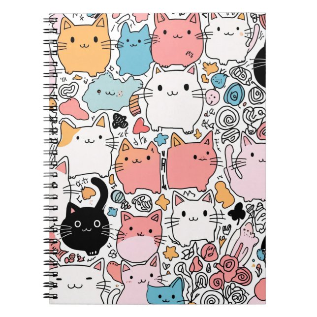cat mum notebook (Front)