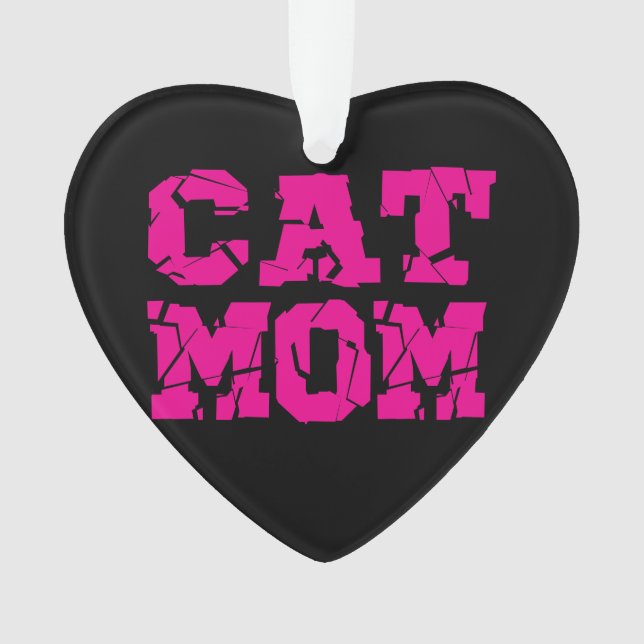 Cat Mum Ornament (Front)