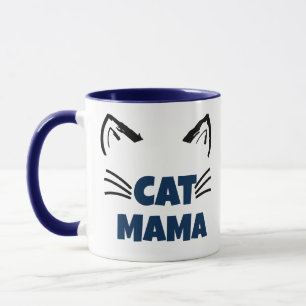 Cat mum Proud mummy pet lover Cat Mama Mug Design