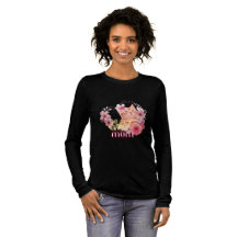 Cat Mum Shirt – Cute Floral Kitten Graphic Tee