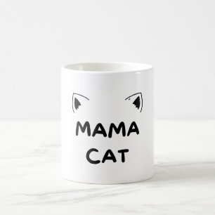 Cat Mum Shirt, Funny Cat Shirt, Meow Gift Coffee Mug