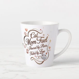 Cat Mum Small Latte Mug – Purrfect Sips with Love