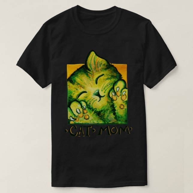 Cat Mum T-Shirt (Design Front)