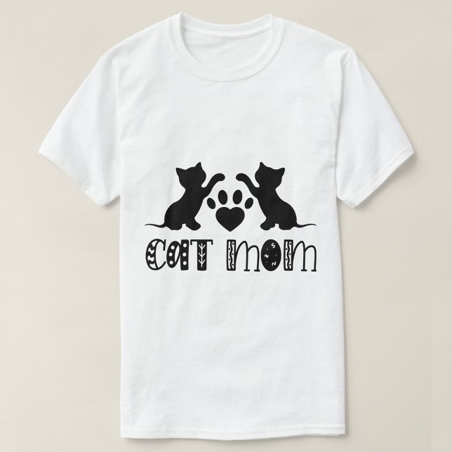 Cat Mum T-Shirt (Cute Cat Mom T-Shirt!)