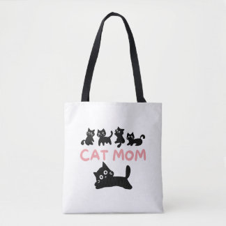 Cat Mum Tote Bag