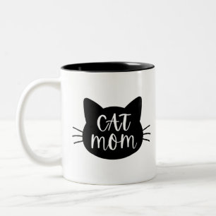 Cat Mum Two-Tone Coffee Mug