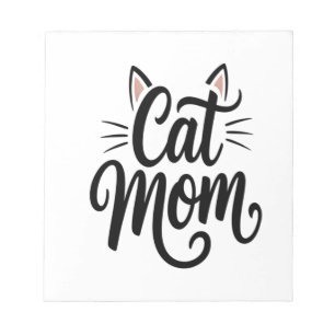 Cat Mum Whiskers and Ears Notepad