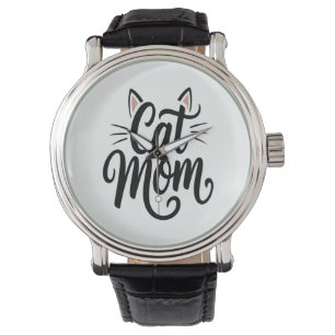 Cat Mum Whiskers and Ears Watch