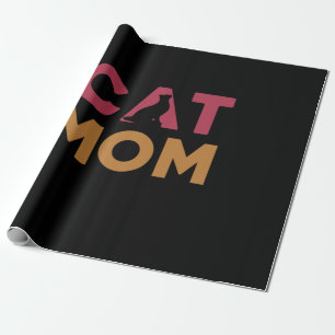 Cat Mum Wrapping Paper
