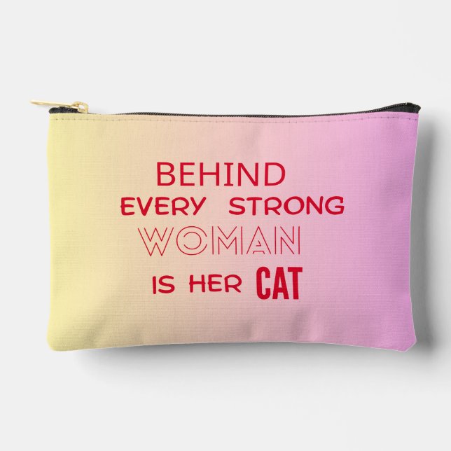 Cat mum's accessory pouch (Front)