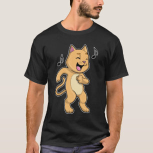 Cat Music Dance T-Shirt