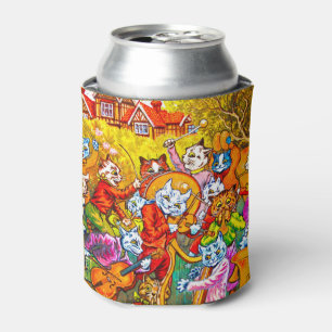 Cat Musical Band Can Cooler