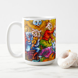 Cat Musical Band Coffee Mug