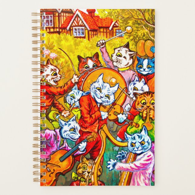 Cat Musical Band Planner (Front)
