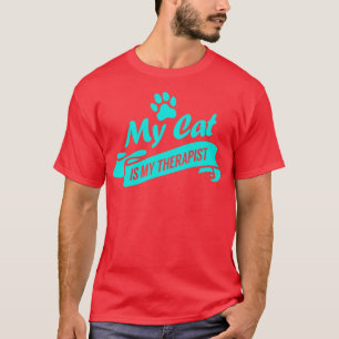 Cat My Cat Is My Therapist T-Shirt
