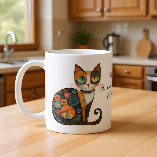 Cat: My "I Knocked Something off the Table" Face  Coffee Mug