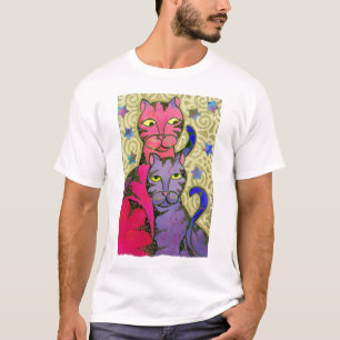 Cat N Stars T-Shirt