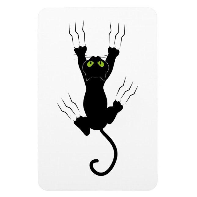 cat nail marks magnet (Vertical)