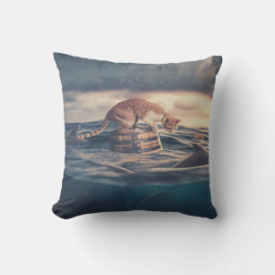 Cat Nap Dream or Nightmare Cushion