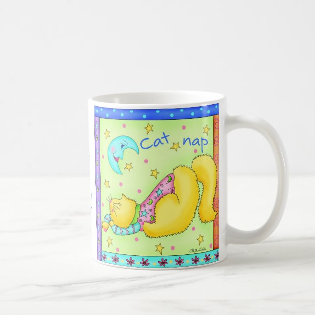 Cat Nap Mug - Nap's over (Right)