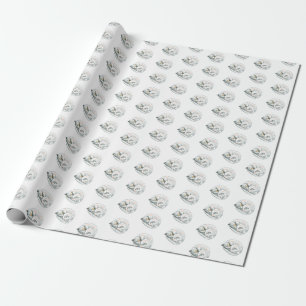Cat Nap Wrapping Paper