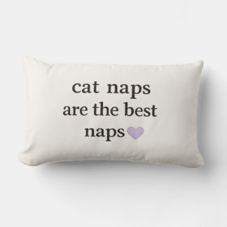 Cat Naps Are the Best Naps Pillow – Cosy Cat Café