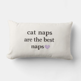 Cat Naps Are the Best Naps Pillow – Cosy Cat Café