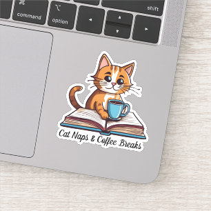 Cat Naps & Coffee Breaks Waterproof 