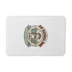 Cat National Park Cat National Park Poster Cat Vin Bath Mat