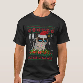 Cat No Grumpy Xmas Cats No Ugly Christmas Sweater