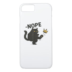 Cat No Kings In America  iPhone 8/7 Case