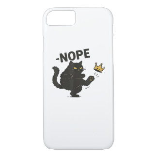 Cat No Kings In America  iPhone 8/7 Case