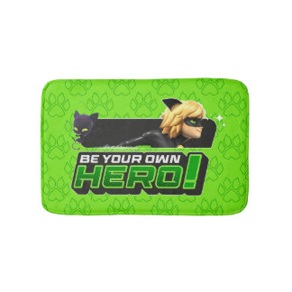 Cat Noir | Be Your Own Hero Bath Mat
