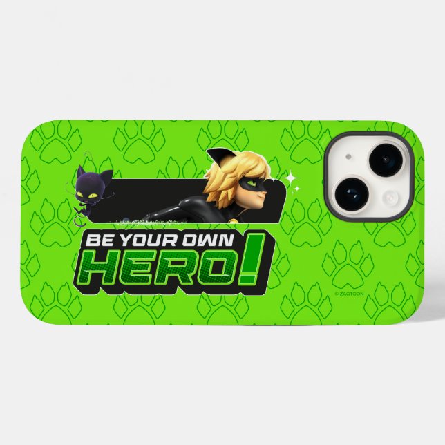 Cat Noir | Be Your Own Hero Case-Mate iPhone Case (Back (Horizontal))