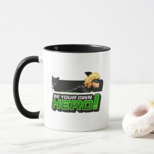 Cat Noir   Be Your Own Hero Mug