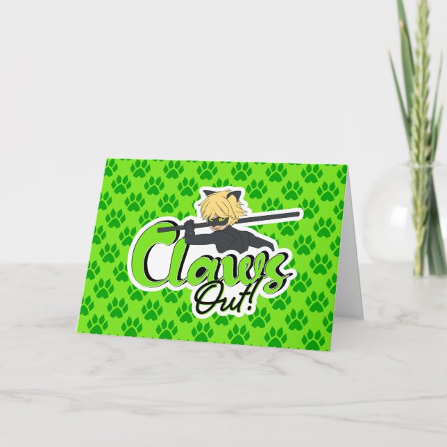 Cat Noir | Claws Out! Card (Front)