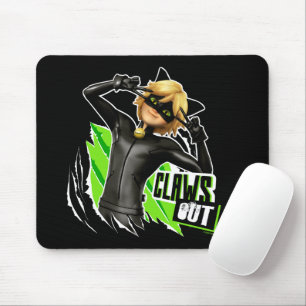 Cat Noir   Claws Out Graphic Mouse Pad