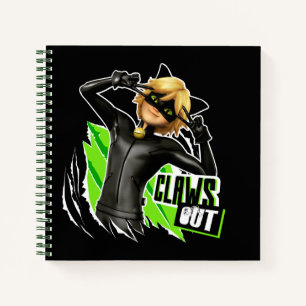 Cat Noir   Claws Out Graphic Notebook