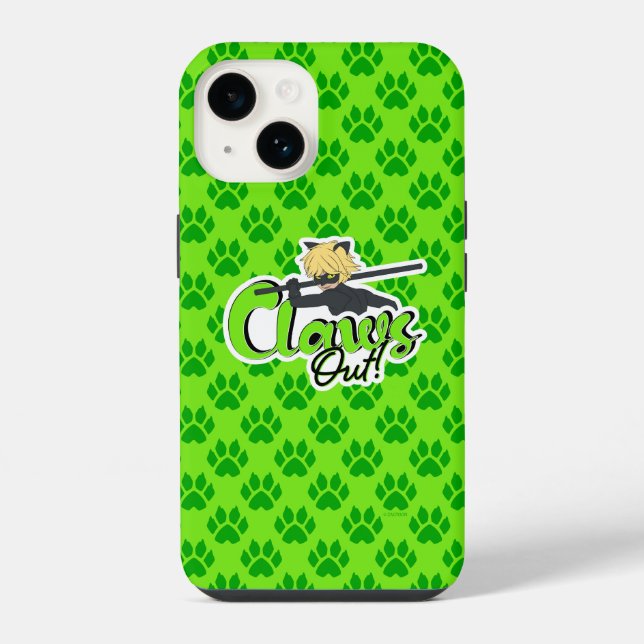 Cat Noir | Claws Out! iPhone Case (Back)